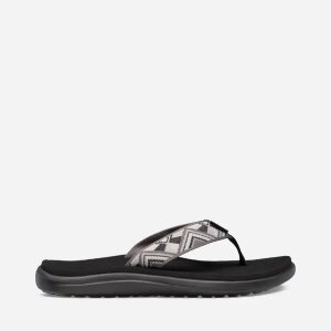 Teva Voya Damen Flip Flops DunkelGrau (Österreich)